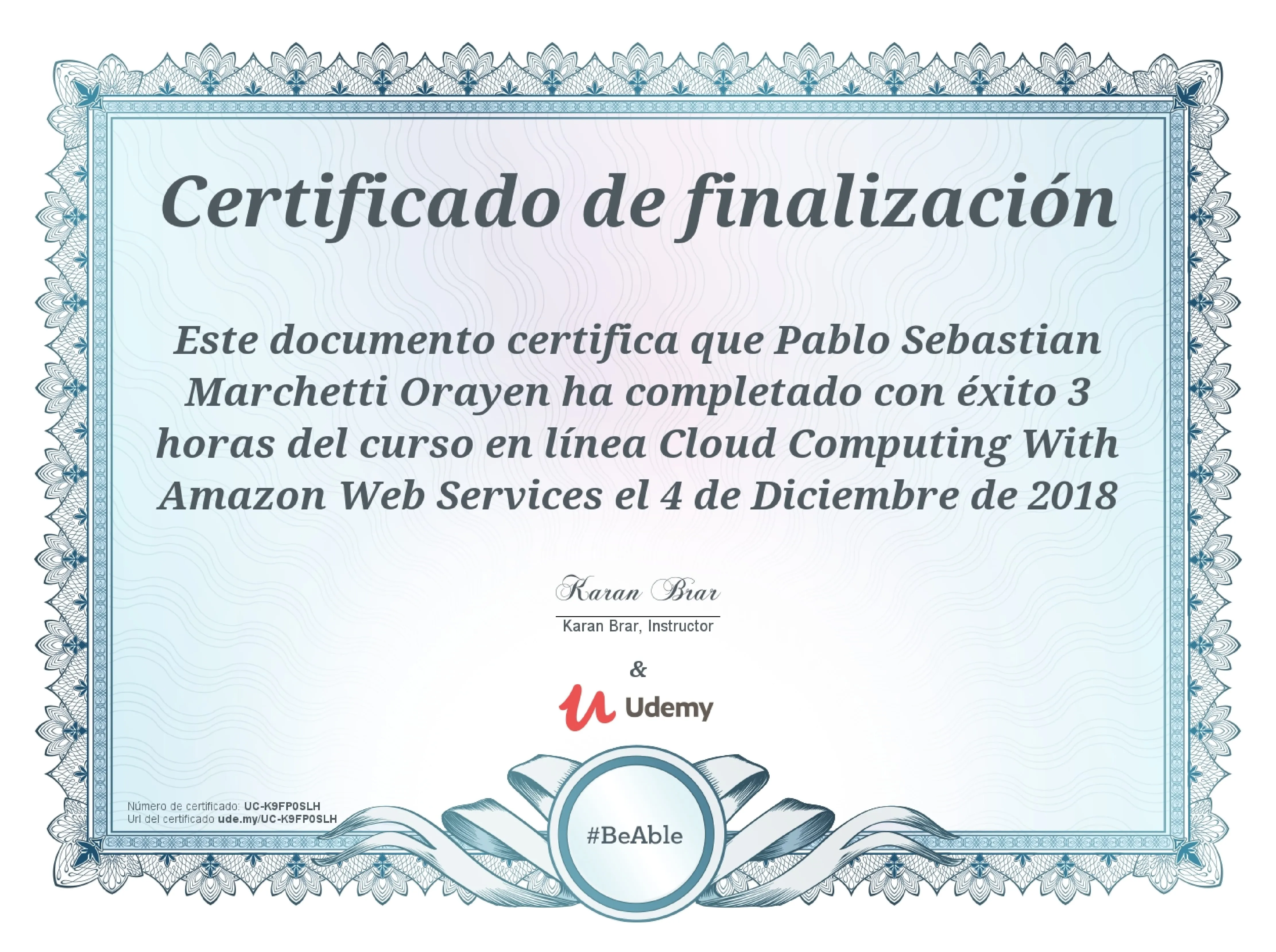 Cloud Computing con Amazon Web Services